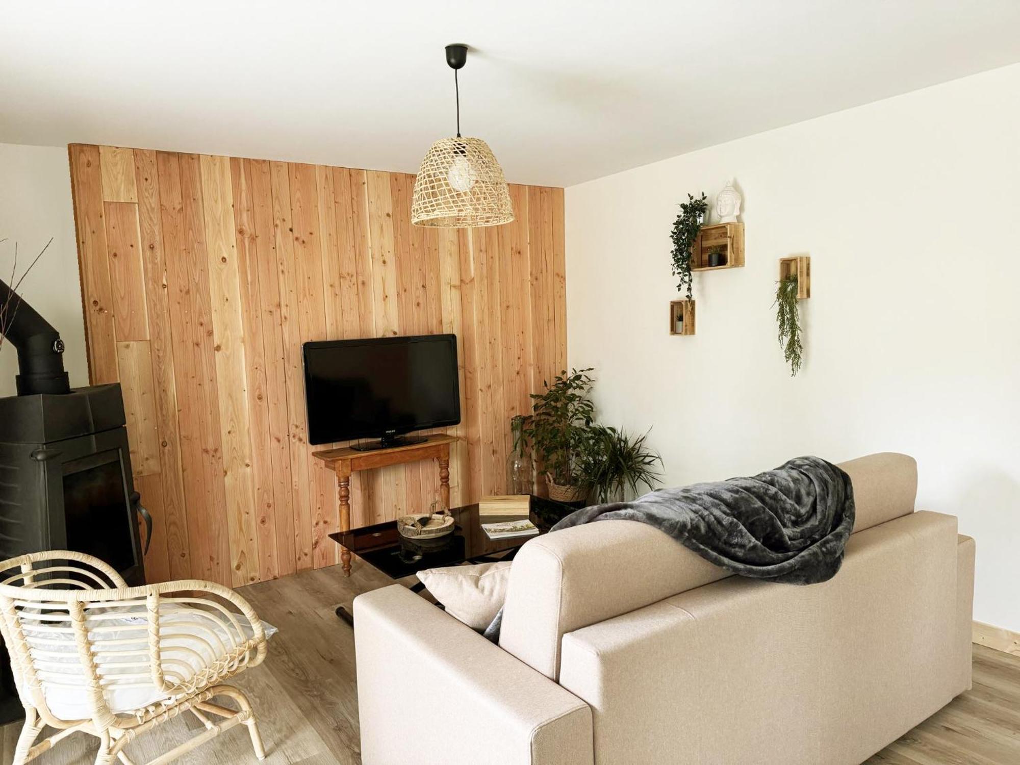 Les Chalets De Labeaume Exteriör bild